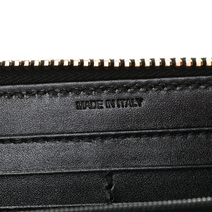 Burberry Grainy Calfskin Zip Around Wallet Black 9 of 11