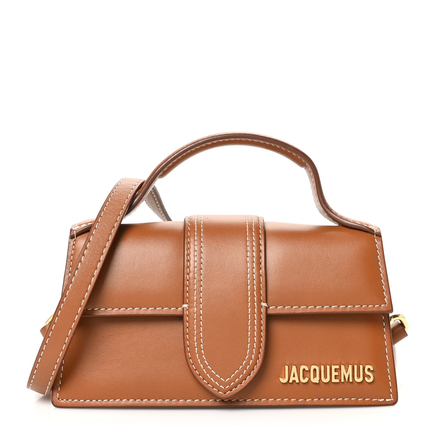 Smooth Calfskin Le Bambino Light Brown
