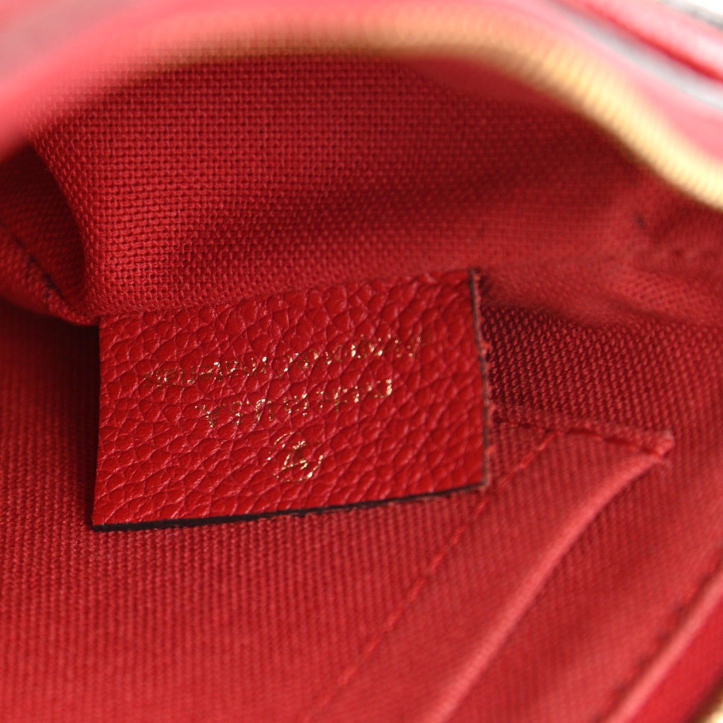 Monogram Pallas Clutch Cherry