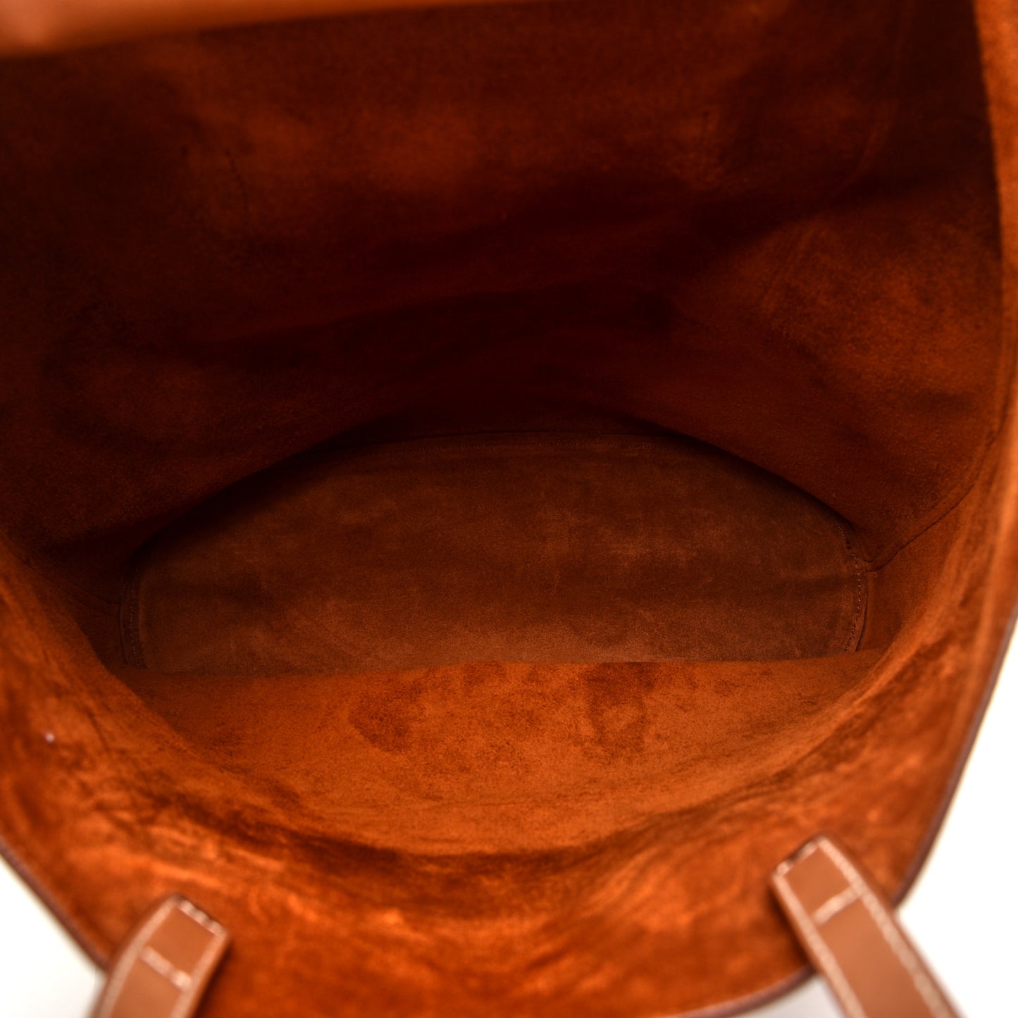 Supple Calfskin Tie Knot Twisted Tote Tan
