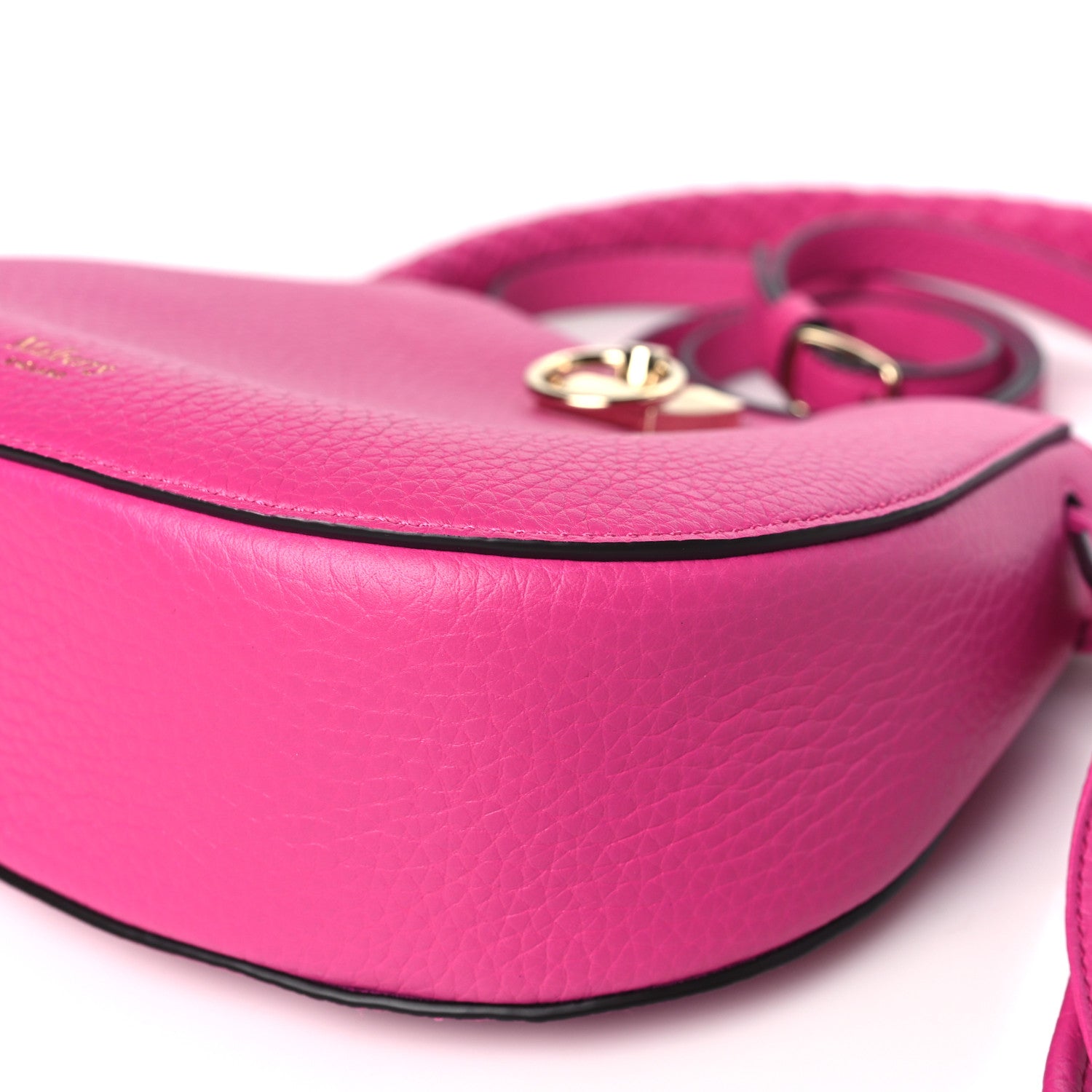 Mulberry Heavy Grain Mini Iris Hobo Pink 9 of 9