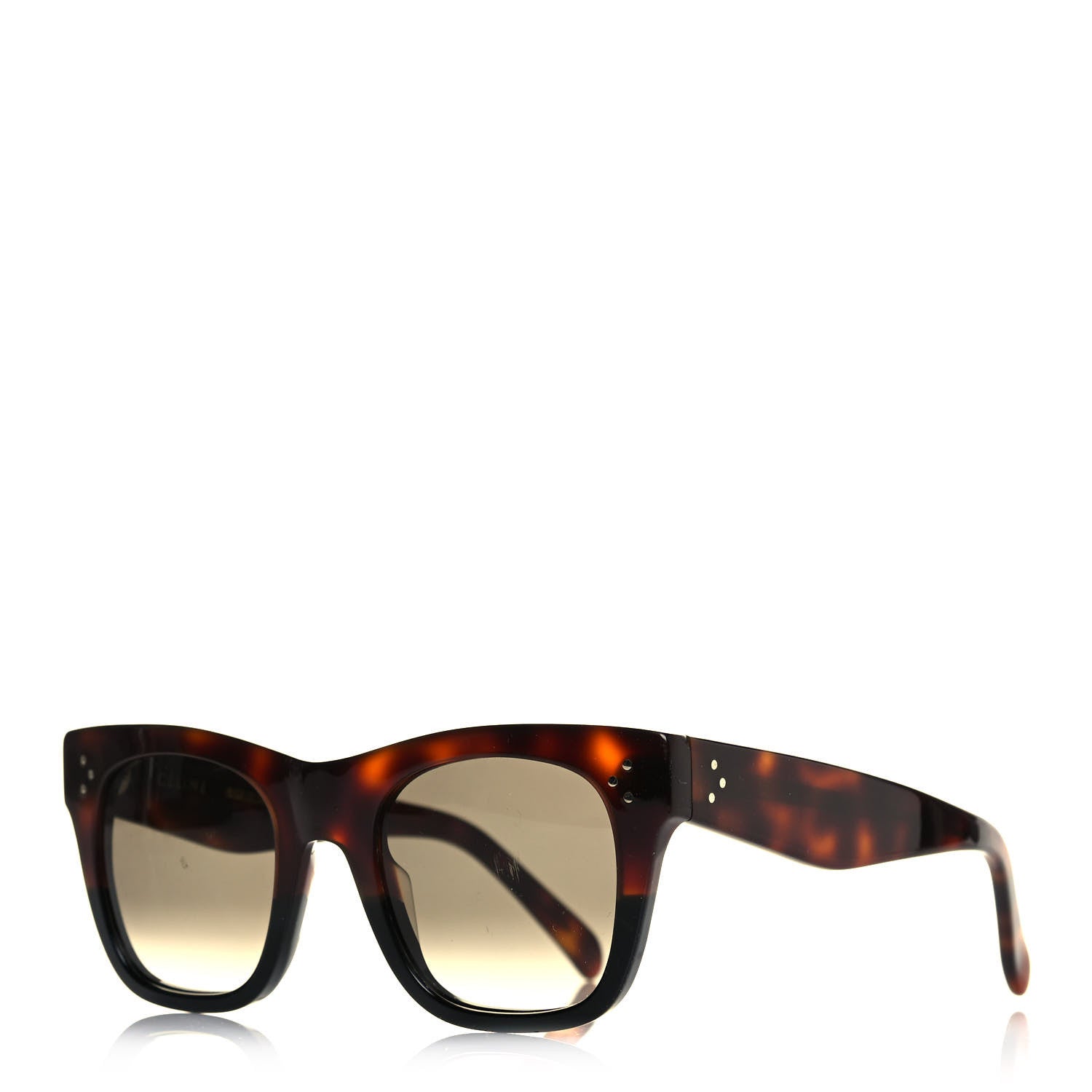 Celine Acetate Catherine Sunglasses CL41089/S Havana 1 of 8