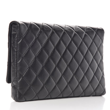 Chanel Aged Calfskin Quilted Reissue 2.55 Clutch Black 3 of 7