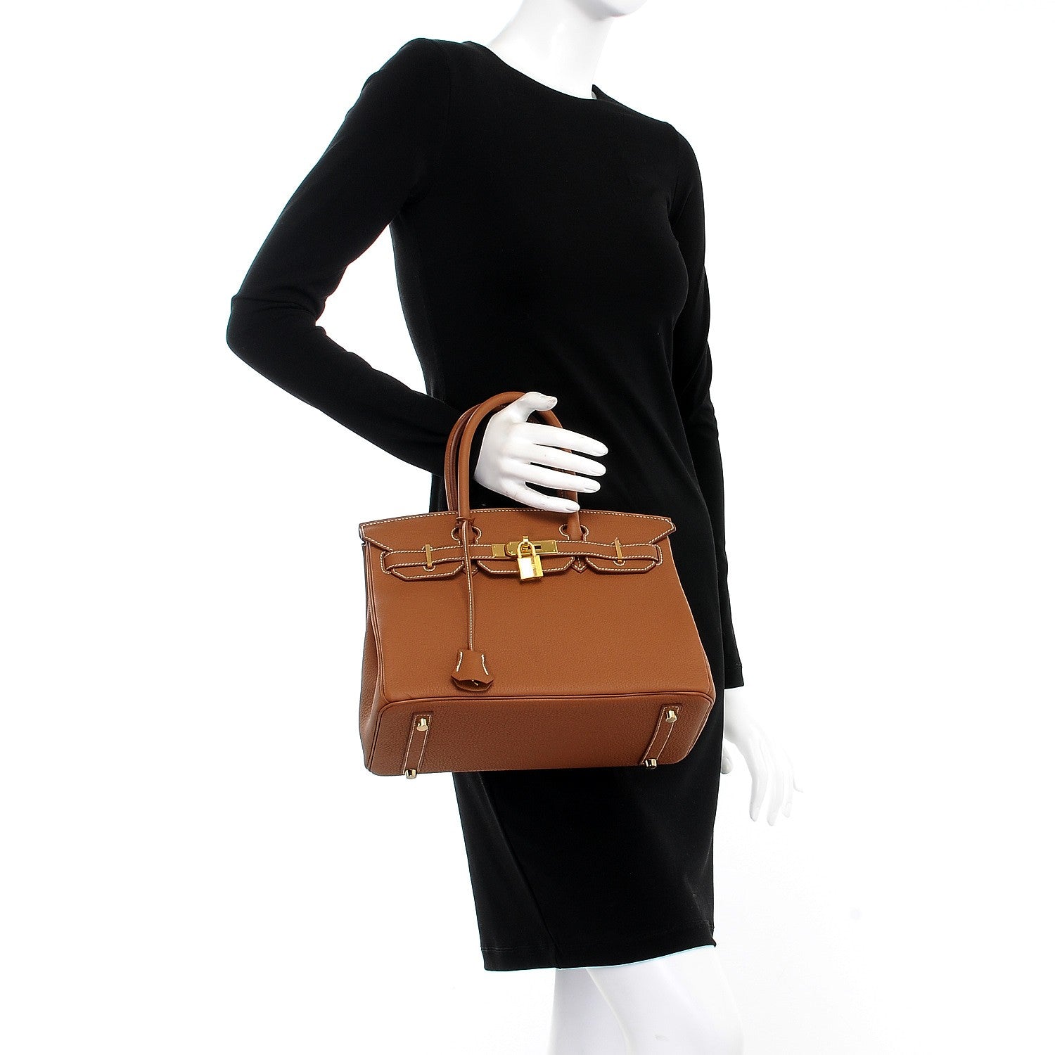 Hermes Togo Birkin 30 Gold 2 of 37