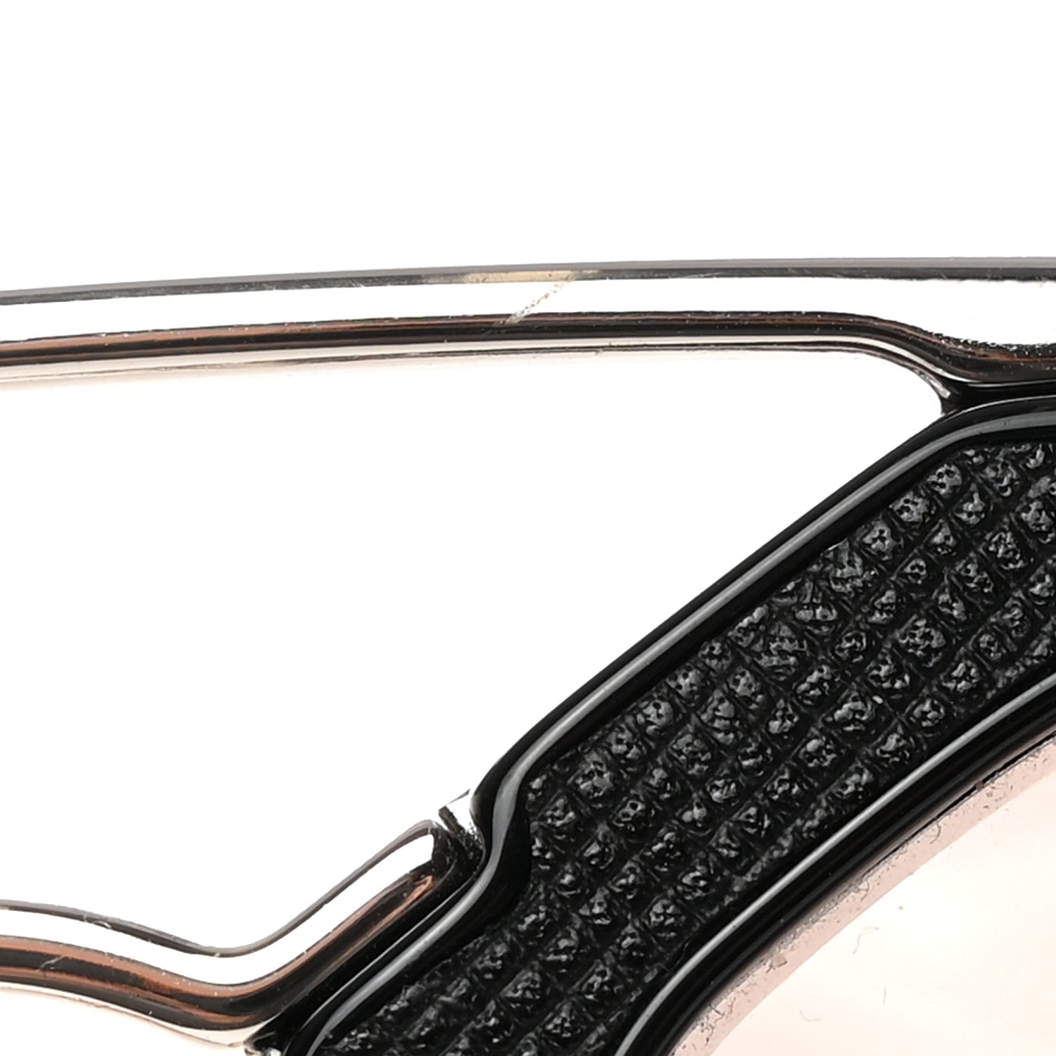 Prada Saffiano Cinema Sunglasses SPR 14S Black 10 of 10