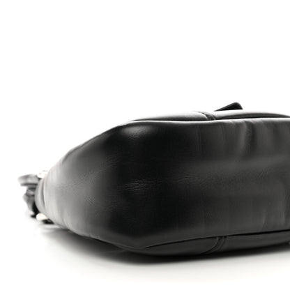Prada Nappa Soft Padded Re-Edition 2002 Moon Bag Black 8 of 9