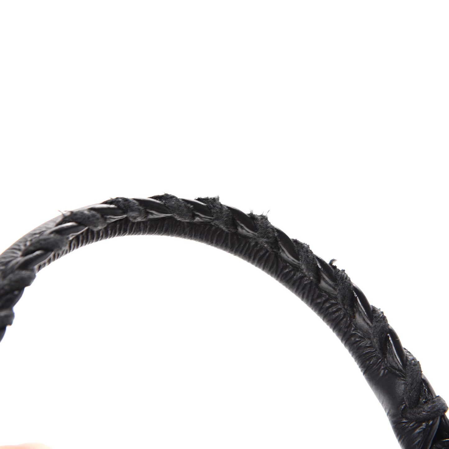 Matte Goatskin Rubber Covered Classic Hardware Mini City Black
