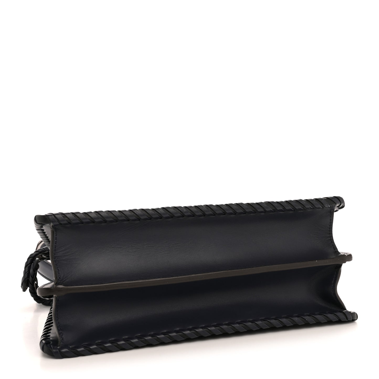 Vitello King Shiny Nappa Intreccio Petite Peekaboo I SEE U Satchel Midnight