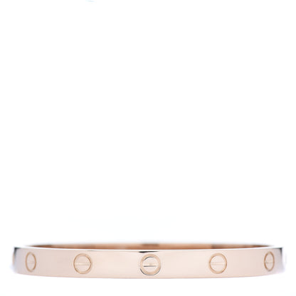Cartier 18K Pink Gold LOVE Bracelet 17 3 of 6