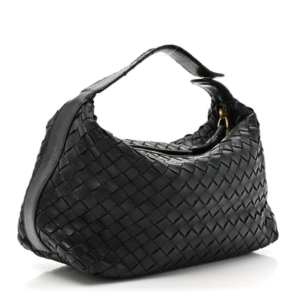 Bottega Veneta Nappa Intrecciato Cosmetic Case Black 3 of 15