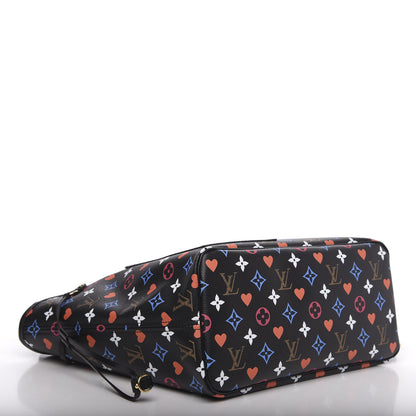 Louis Vuitton Game On Neverfull MM Black 4 of 10