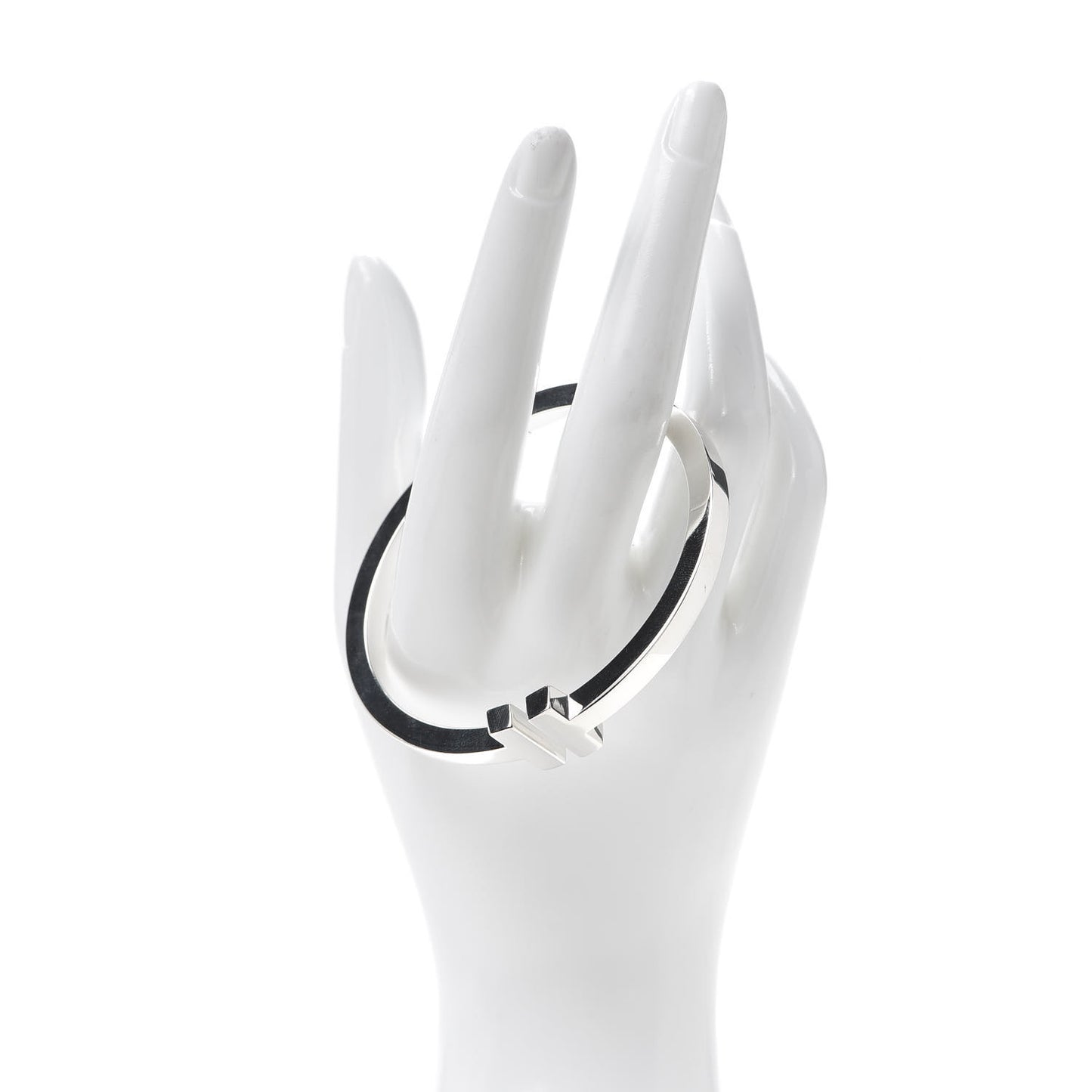 Sterling Silver T Square Bracelet