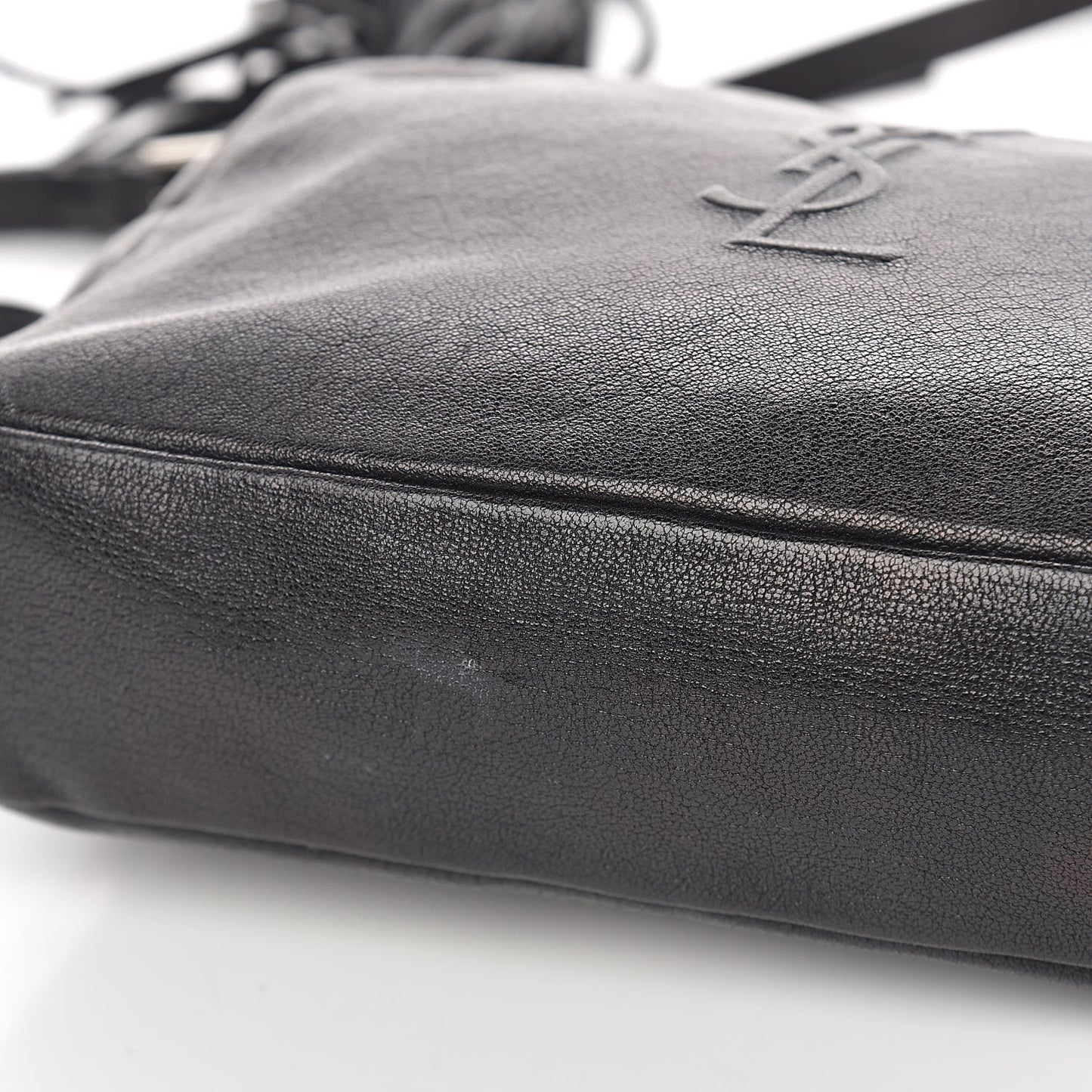 Calfskin Monogram Small Lou Camera Bag Black