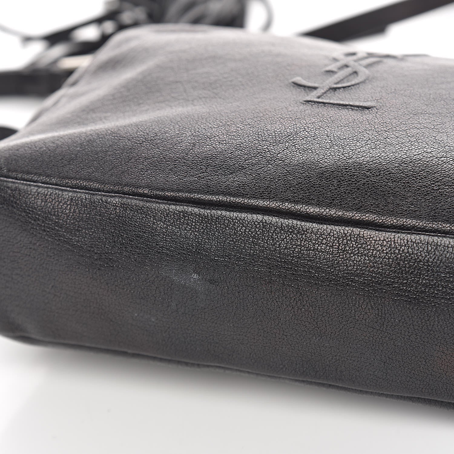 Saint Laurent Calfskin Monogram Small Lou Camera Bag Black 13 of 18