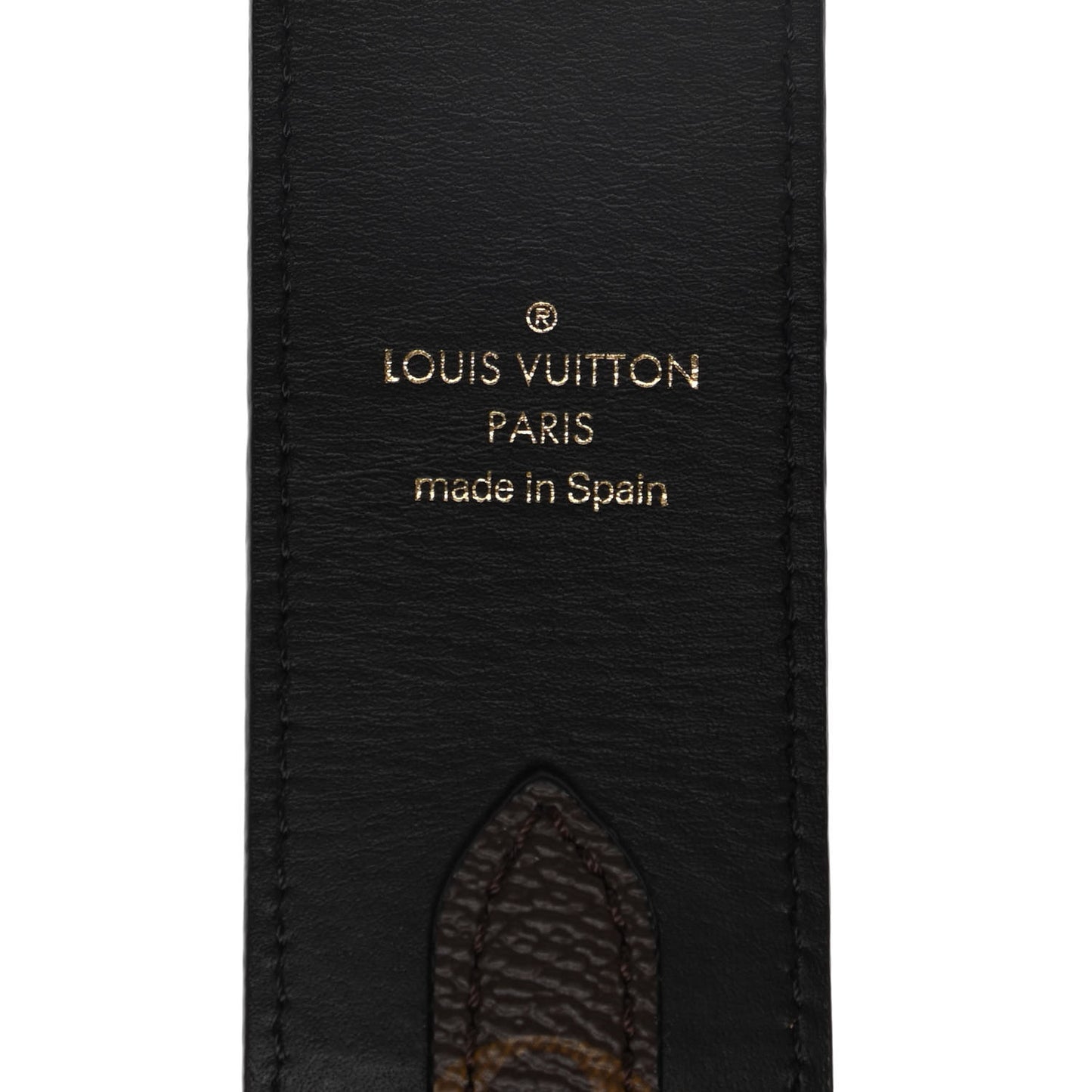 Monogram Bandouliere Shoulder Strap Black