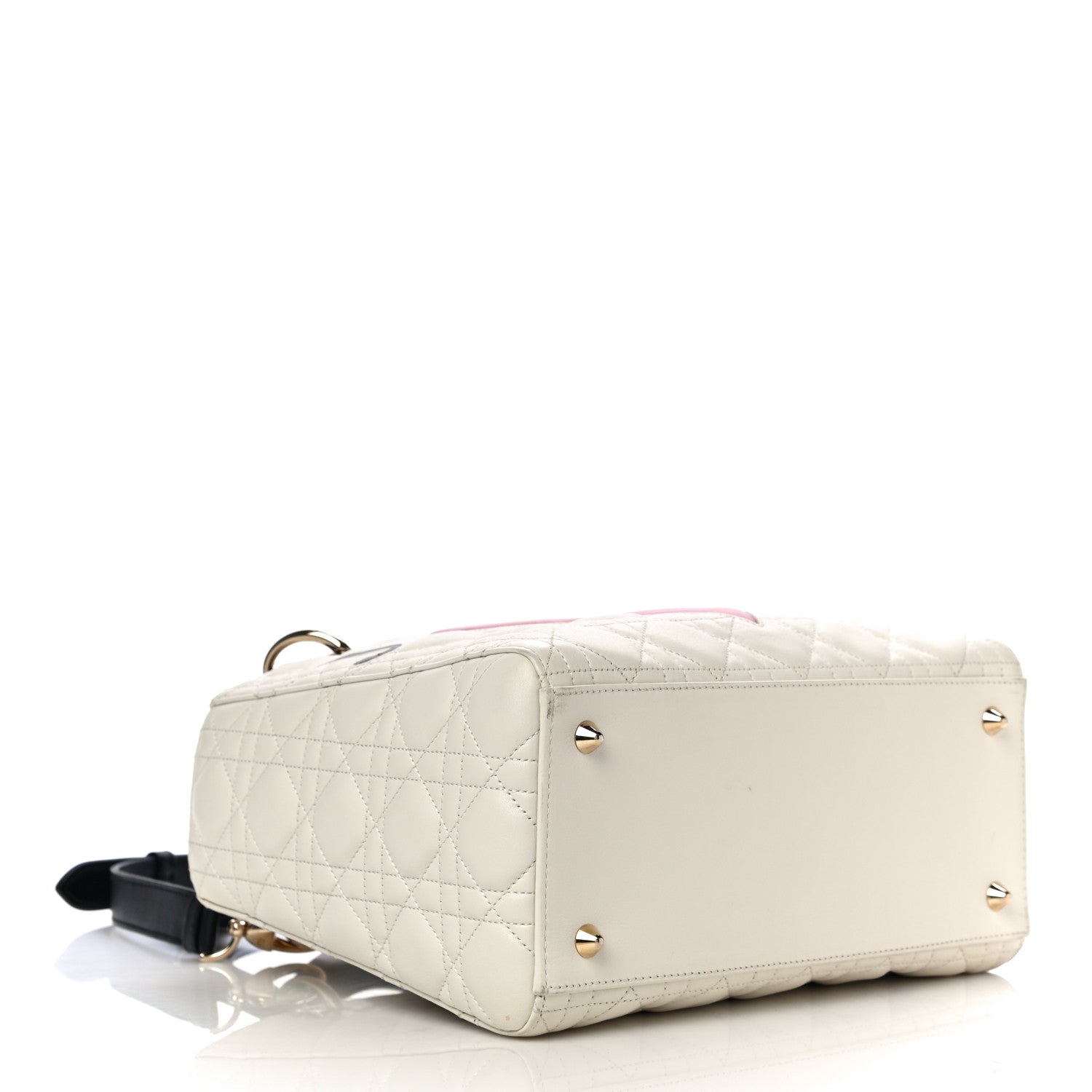 Christian Dior Lambskin Cannage DiorAmour Chinese Valentines Medium Lady Dior Multicolor 3 of 11