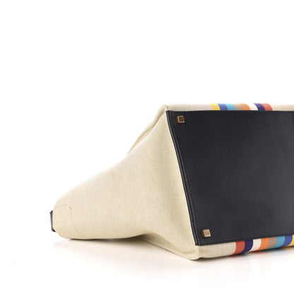 Celine Cotton Canvas Medium Phantom Luggage Multicolor 9 of 11