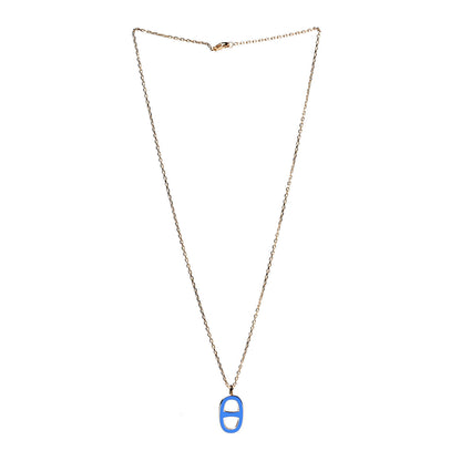 Hermes Laquered Iliade Pendant Necklace 2 of 3