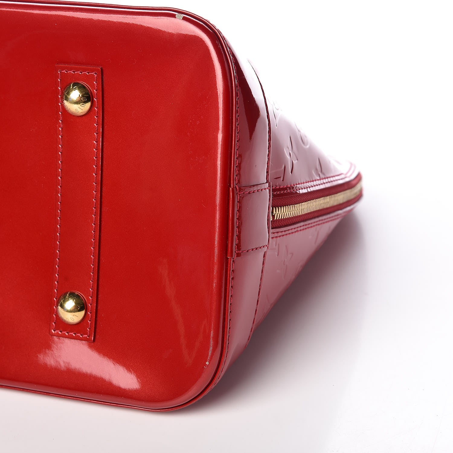 Louis Vuitton Vernis Alma GM Pomme D'Amour 12 of 12