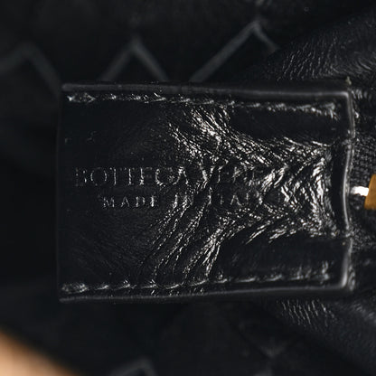 Bottega Veneta Nappa Intrecciato Metallic Knot Mini Loop Camera Bag Black 6 of 9