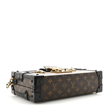 Louis Vuitton Monogram Petite Malle Black 4 of 9