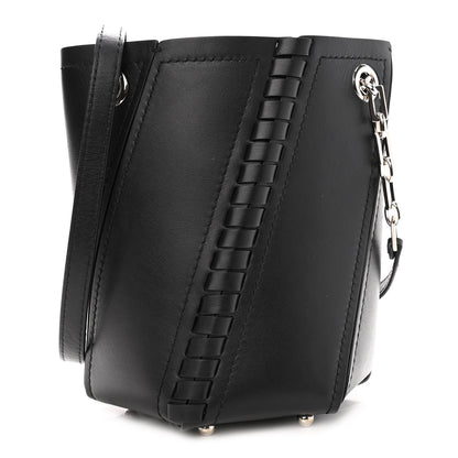 Proenza Schouler Smooth Calfskin Mini Hex Bucket Bag Black 1 of 8