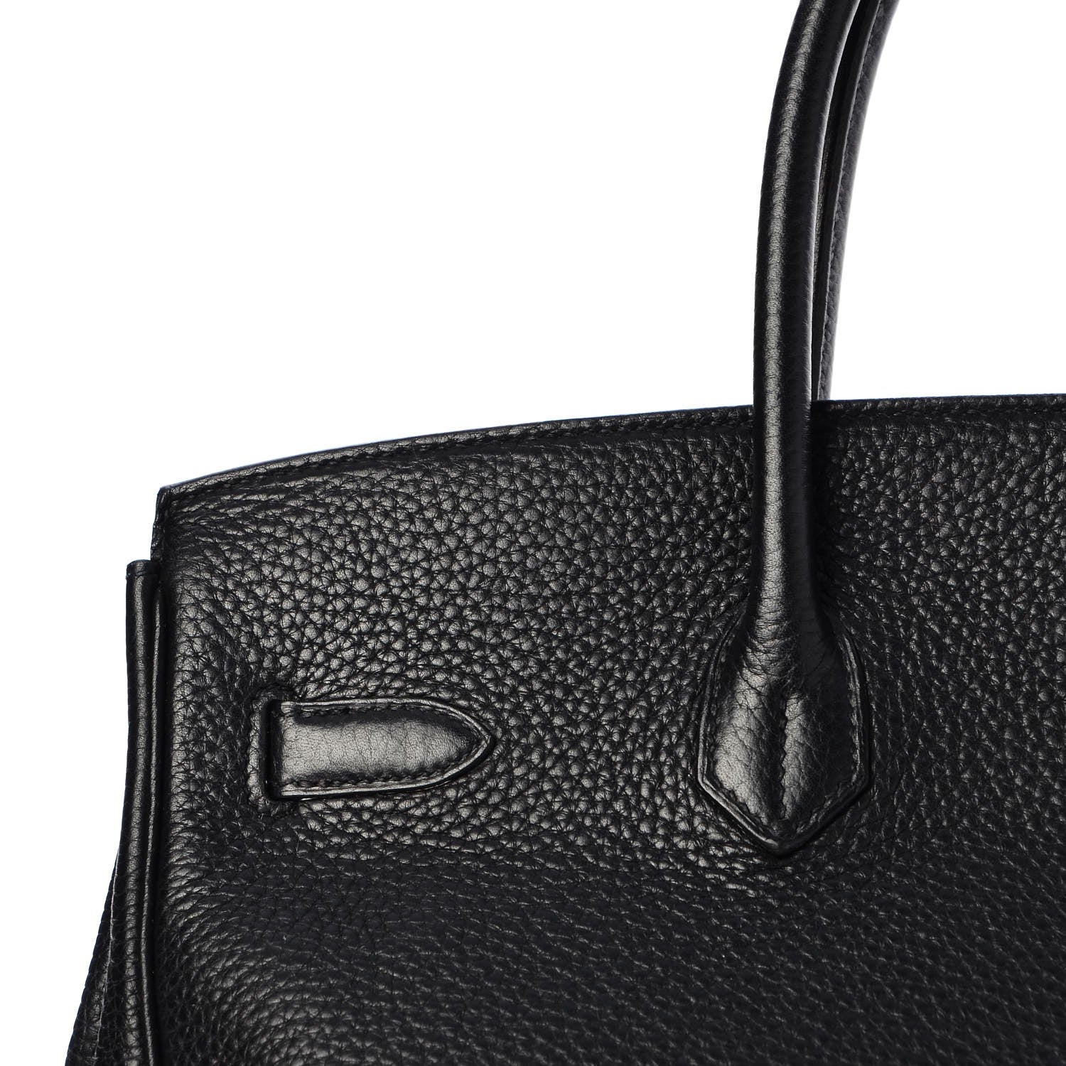 Hermes Taurillon Clemence Birkin 35 Black 29 of 36