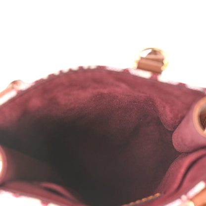 Louis Vuitton Jacquard Since 1854 Petit Sac Plat Bordeaux 5 of 11