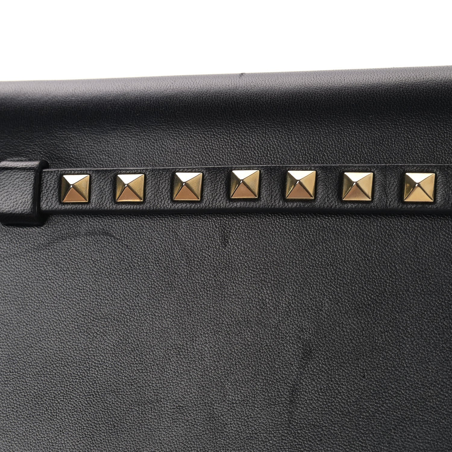 Valentino Garavani Nappa Rockstud Wristlet Clutch Black 8 of 11