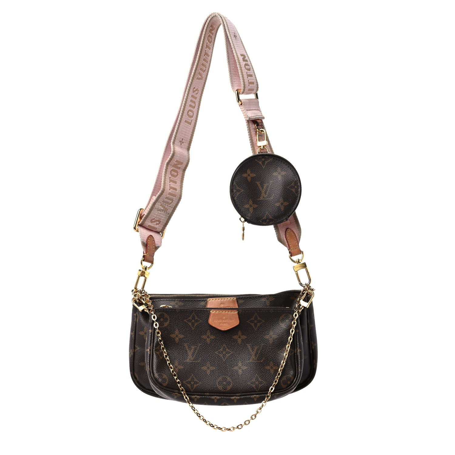 Louis Vuitton Monogram Multi Pochette Accessories Rose Clair 1 of 21