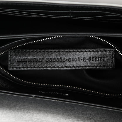 Balenciaga Nappa Allover License BB Monogram Embossed Small Triplet Bag Silver 7 of 9