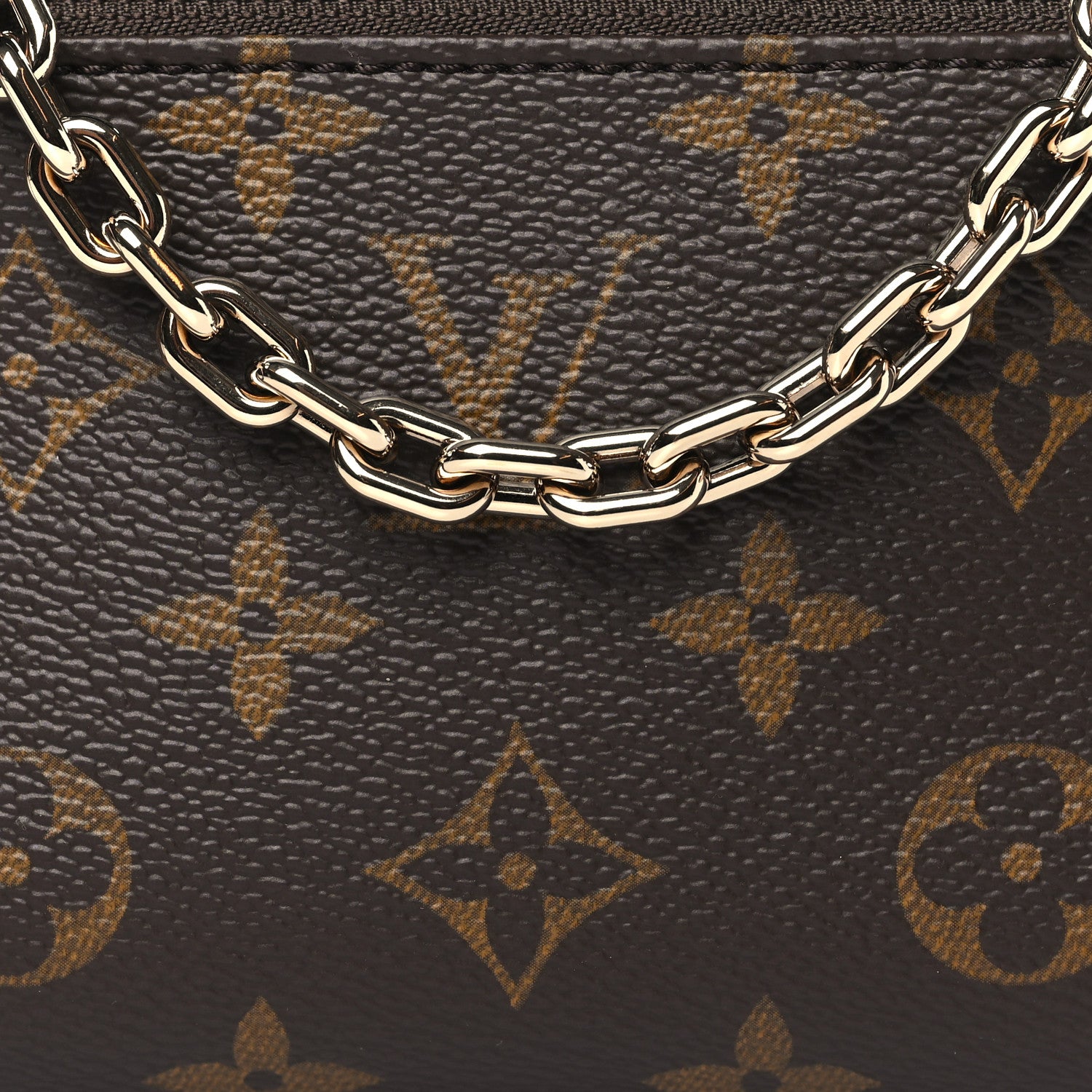 Louis Vuitton Monogram Bloom Pouch Rose Jasmin 7 of 10