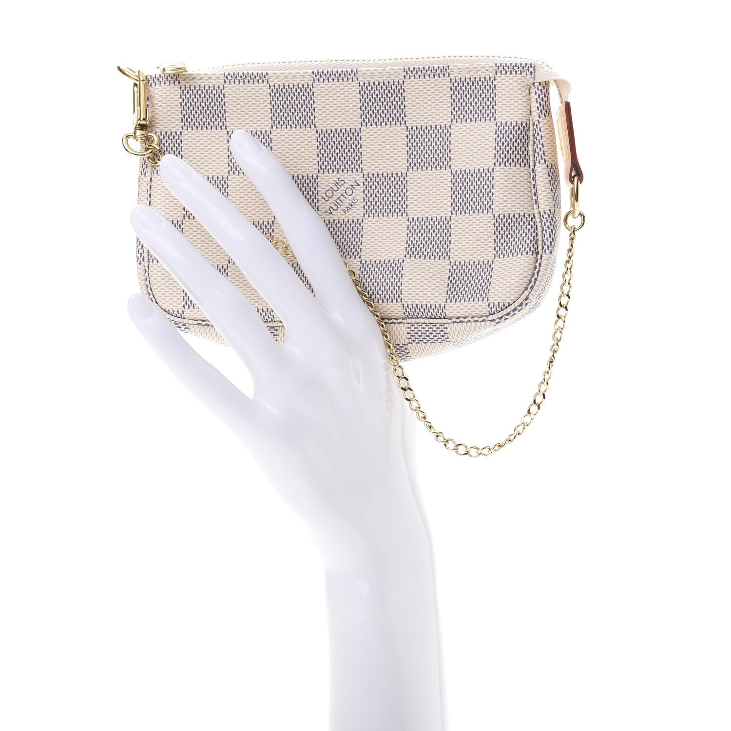 Louis Vuitton Damier Azur Mini Pochette Accessories 2 of 8