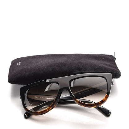 Celine Shadow Sunglasses CL 41026/S Black Havana 7 of 7