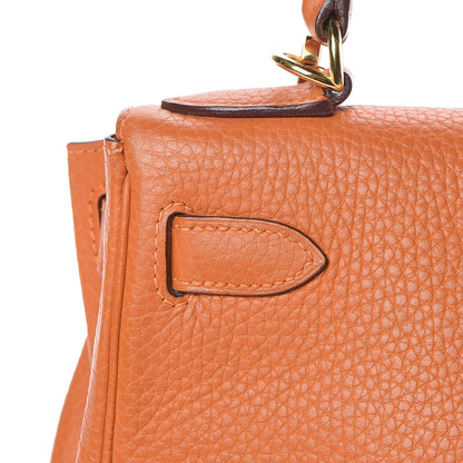 Hermes Taurillon Clemence Kelly Retourne 28 Potiron 22 of 33