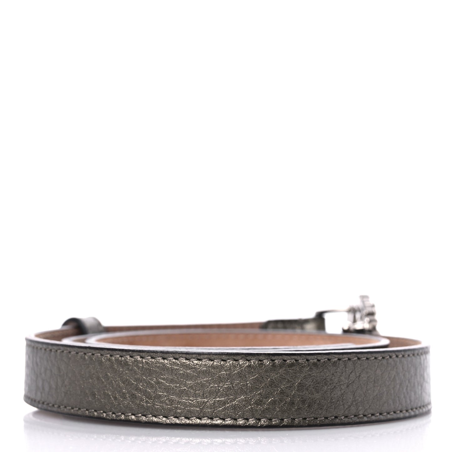 Calfskin Crystal Interlocking G Belt 80 32 Sasso