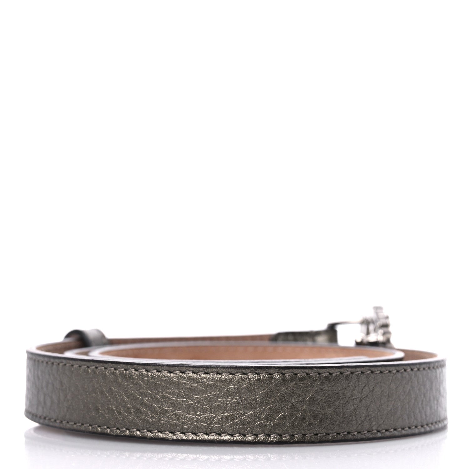 Gucci Calfskin Crystal Interlocking G Belt 80 32 Sasso 2 of 6