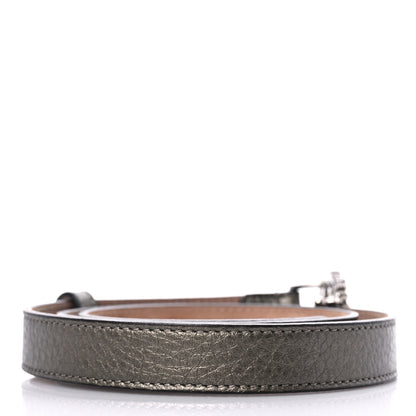 Gucci Calfskin Crystal Interlocking G Belt 80 32 Sasso 2 of 6