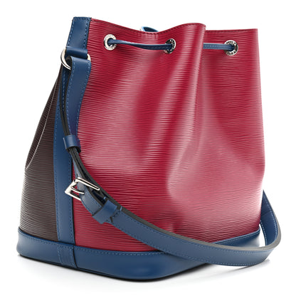 Louis Vuitton Epi Tri-Color Petit Noe NM Quetsche Fuchsia Saphir 2 of 6
