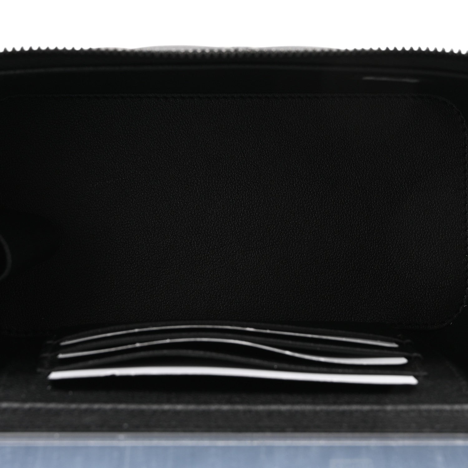 Chanel Lambskin Quilted Small Top Handle Vanity Case With Chain So Black 5 of 11