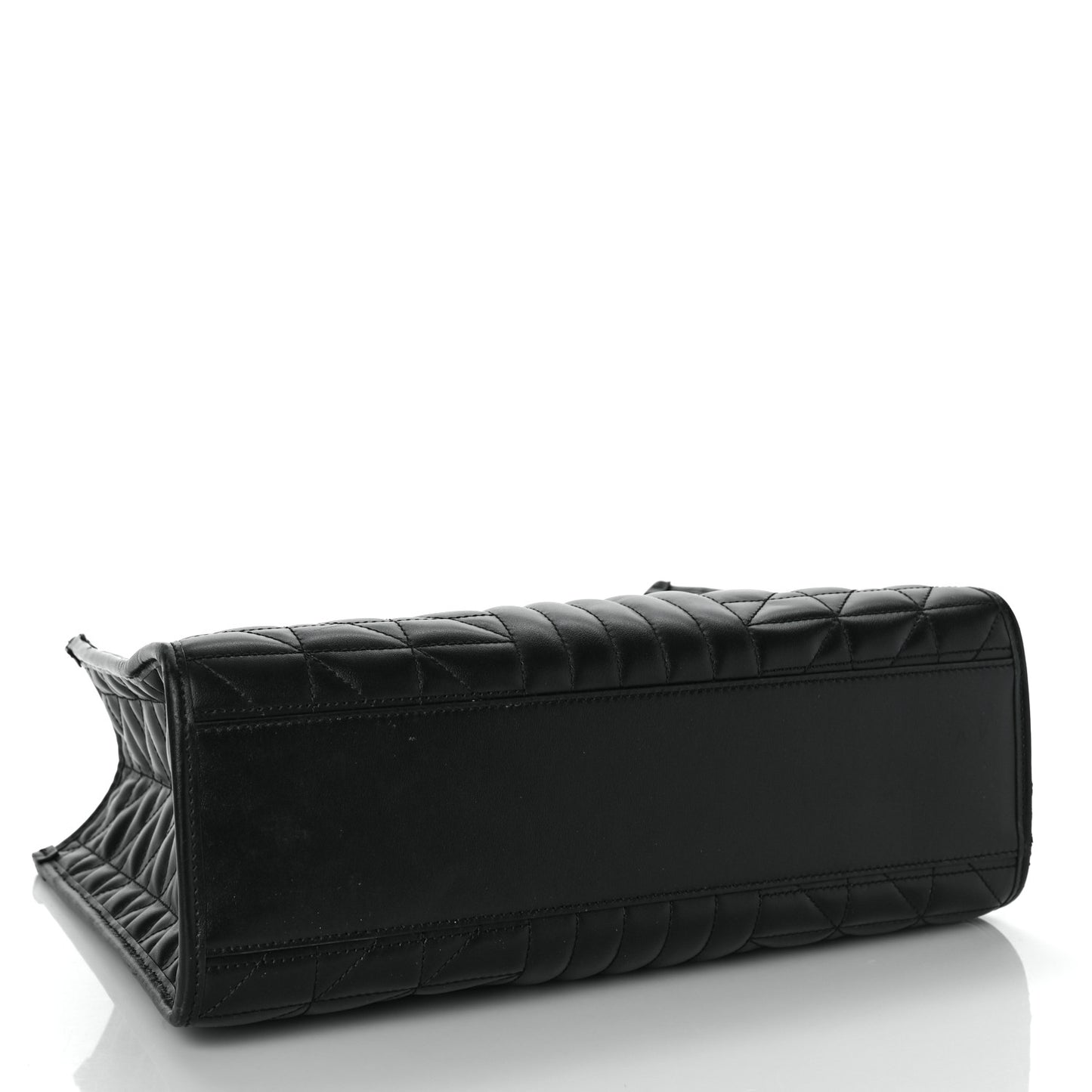 Calfskin Matelasse Aria Medium GG Marmont Shoulder Tote Black