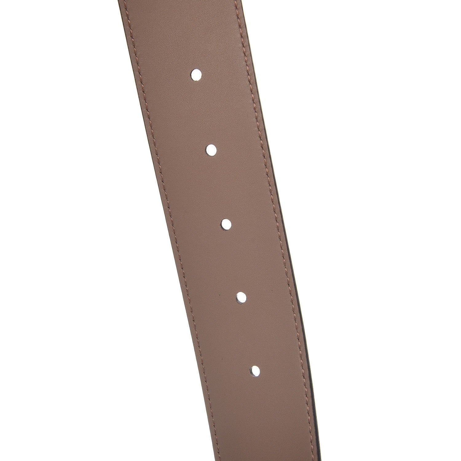 Gucci Calfskin Double G 40mm Belt 95 38 Porcelain Rose 4 of 5