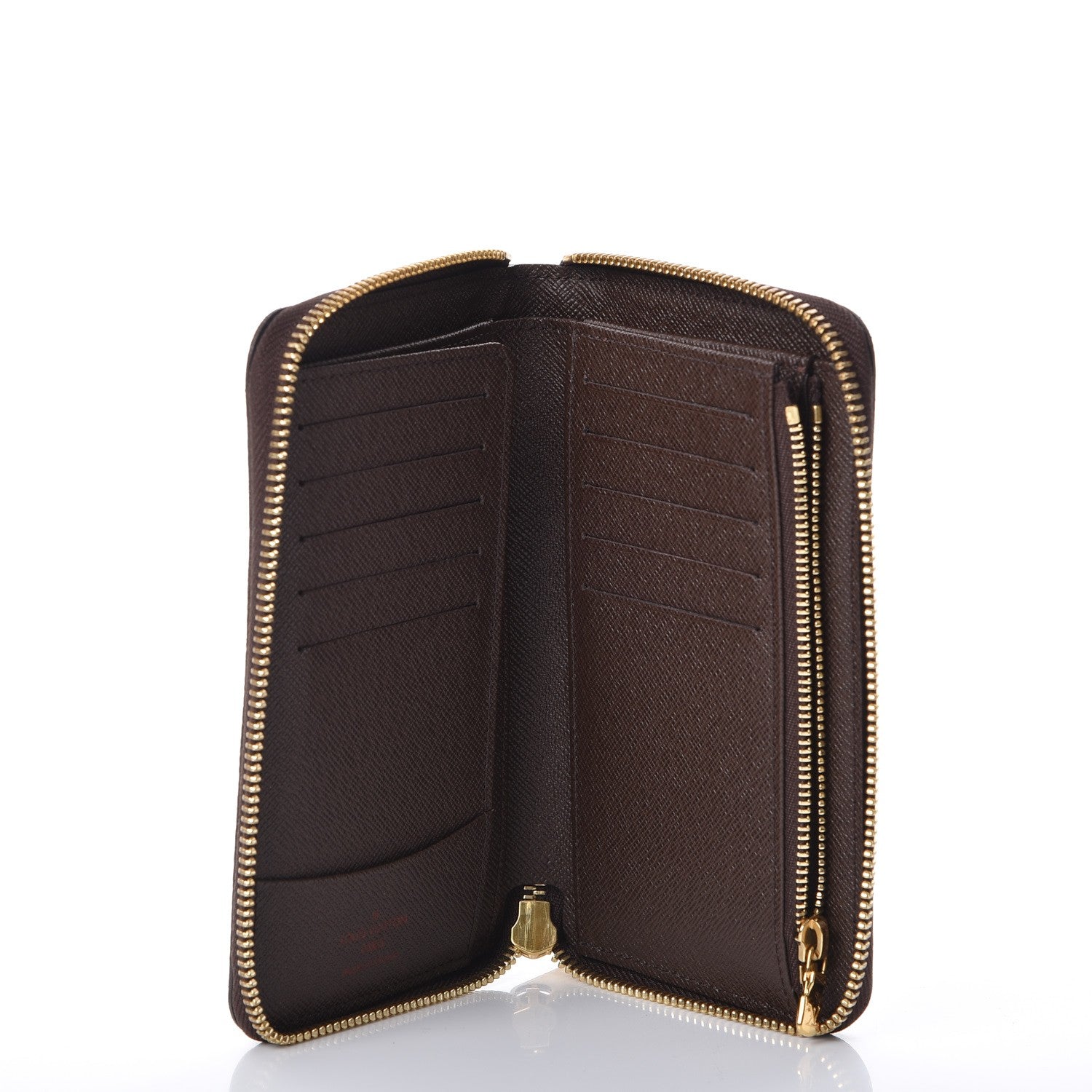 Louis Vuitton Damier Ebene Zippy Compact Wallet 5 of 6