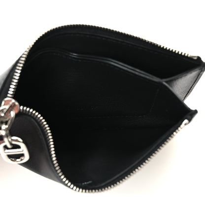 Hermes Evercolor Zipengo Chain D'Ancre Card Holder Black 5 of 8