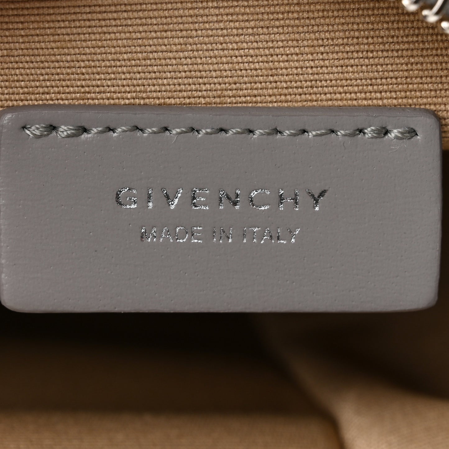 Calfskin Mini Vertical Antigona Grey