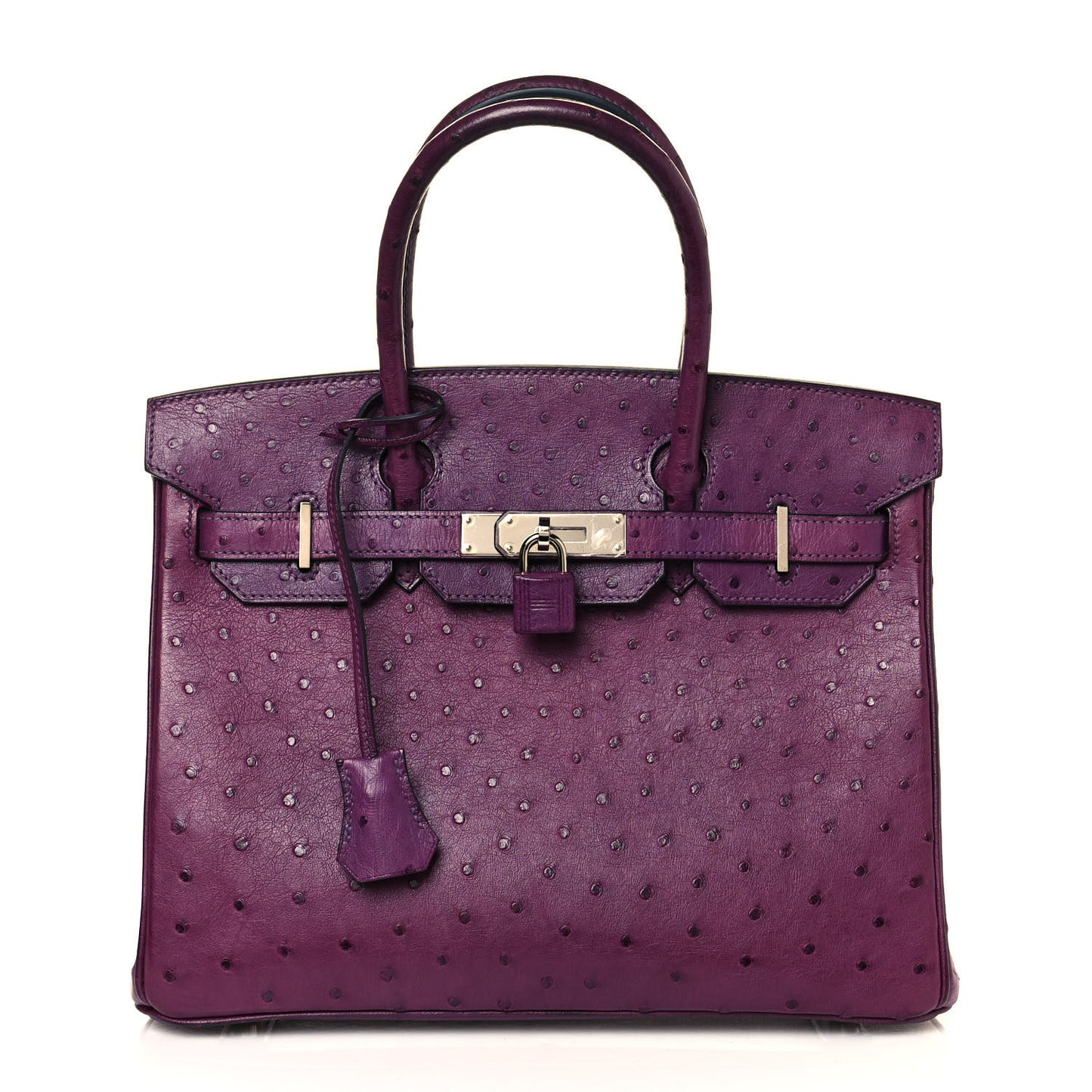 Ostrich Birkin 30 Violine