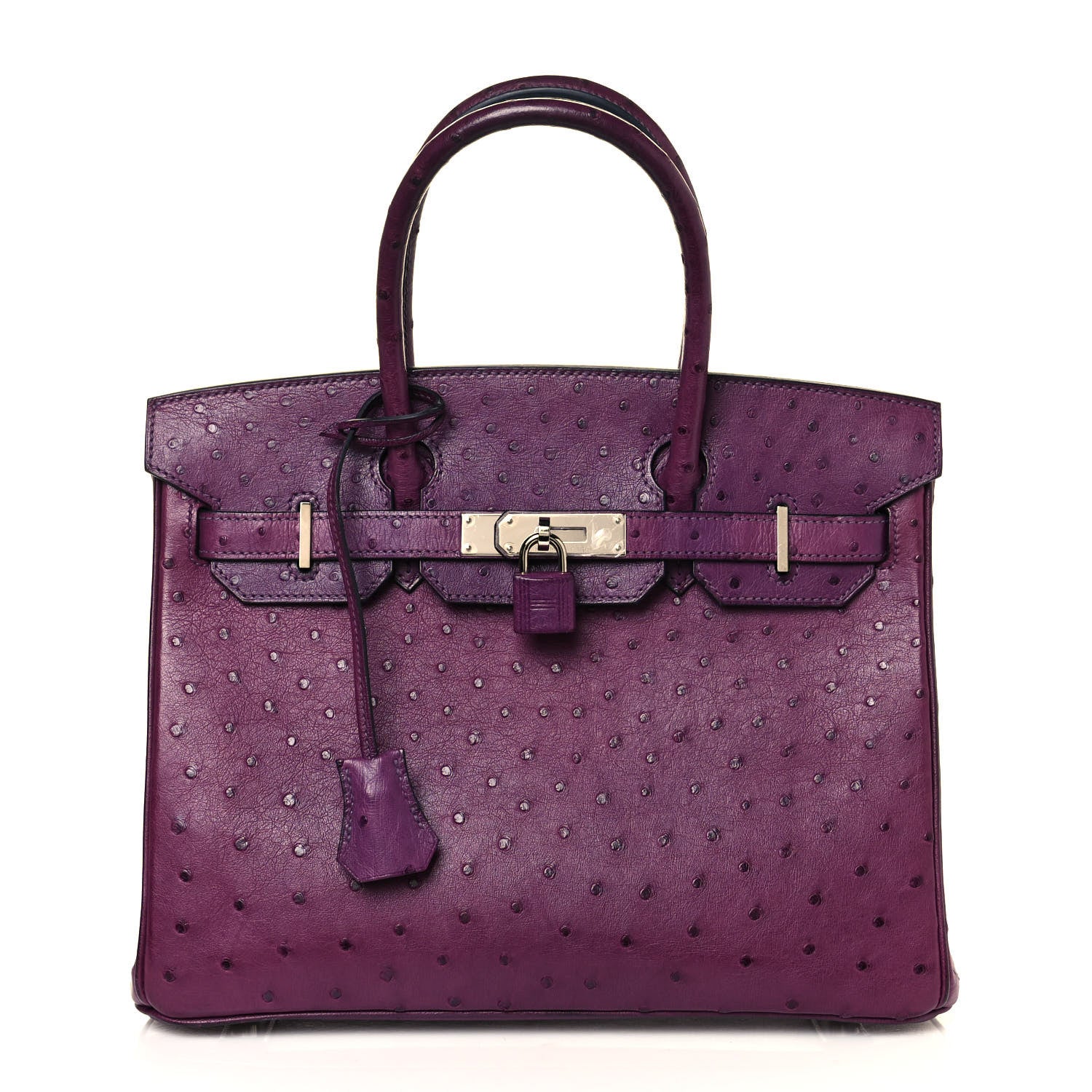 Hermes Ostrich Birkin 30 Violine 1 of 31