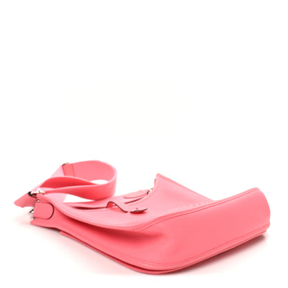 Hermes Taurillon Clemence Evelyne III PM Rose Azalee 4 of 10