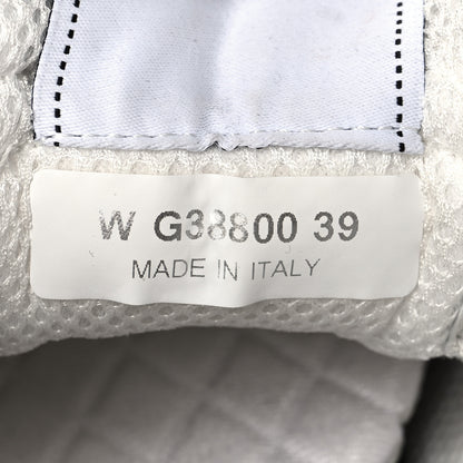 Chanel Calfskin Mesh Lycra Suede Womens Logo Sneakers 39 White 7 of 12