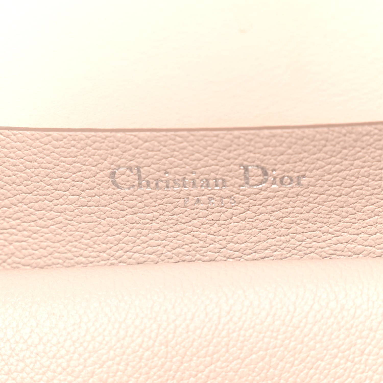 Christian Dior Supple Grained Calfskin Large Open Bar Tote Rose Poudre 6 of 10